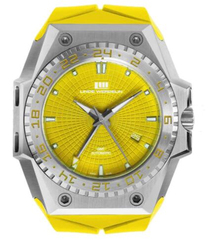 Linde Werdelin 3 Timer Sunset Yellow replica watch